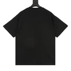Gucci Ink-Brush Stroke Graffiti Lettering Short-Sleeve T-Shirt