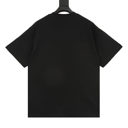 Gucci Ink-Brush Stroke Graffiti Lettering Short-Sleeve T-Shirt
