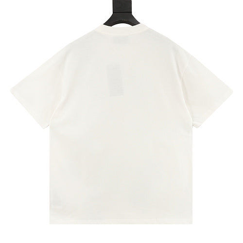 Gucci Ink-Brush Stroke Graffiti Lettering Short-Sleeve T-Shirt