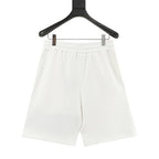 Prada Stripe-Panel Triangle Logo  Shorts