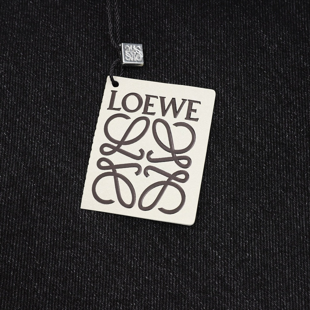 Loewe Embroidered Denim Trousers