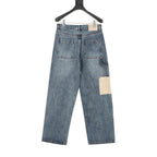 Loewe Embroidered Denim Trousers