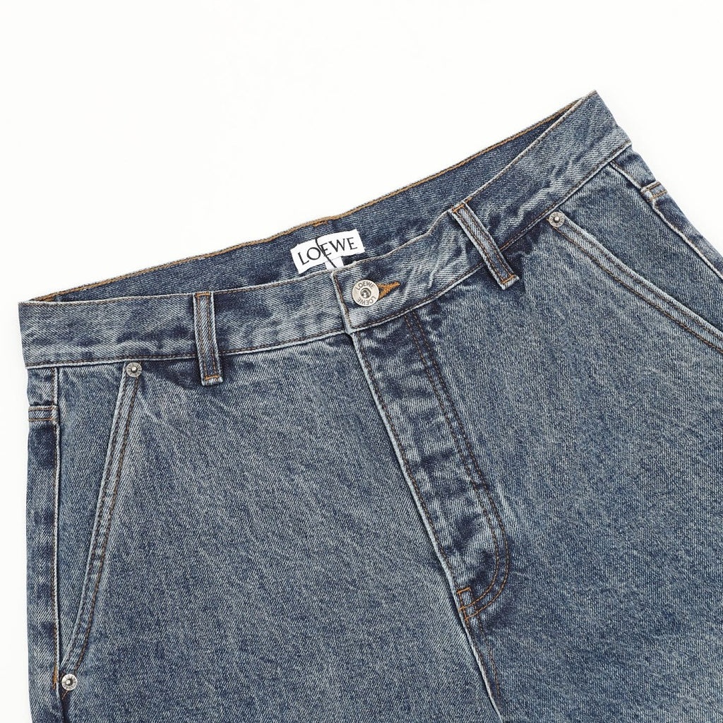 Loewe Embroidered Denim Trousers