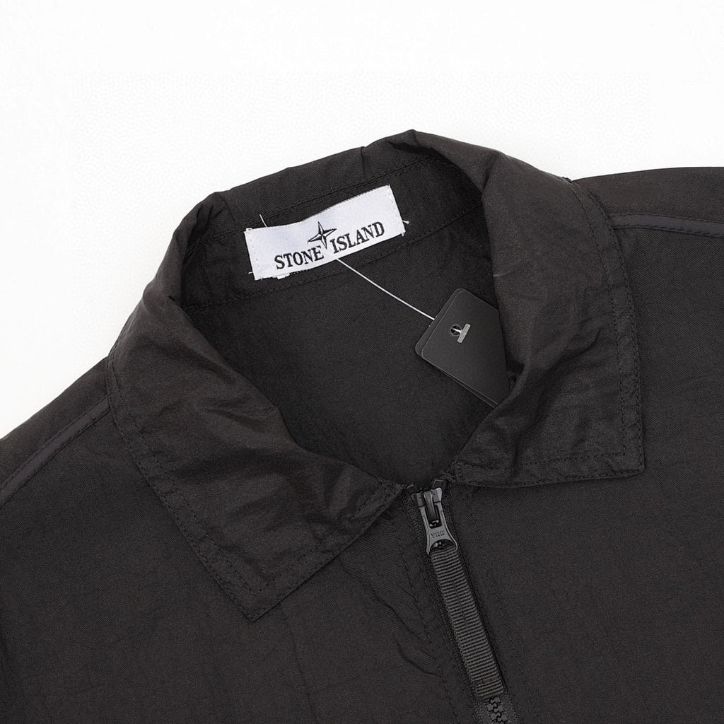 Stone Island Nylon Meta Long-Sleeve Zip Chest-Strap Jacket