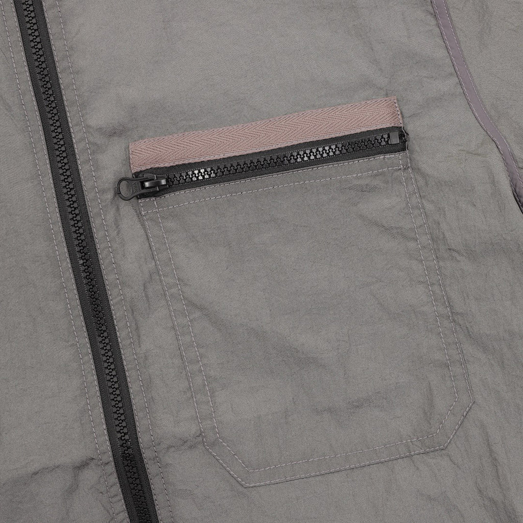 Stone Island Nylon Meta Long-Sleeve Zip Chest-Strap Jacket