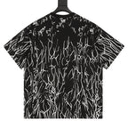GUCCI 2026 New Arrival: All-Over Digital Print Twig Motif T-Shirt
