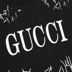 GUCCI 2026 New Arrival: All-Over Digital Print Twig Motif T-Shirt