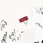 GUCCI 2026 New Arrival: All-Over Digital Print Twig Motif T-Shirt