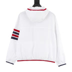 Thom Browne Two-Tone Four-Bar Stripe Sun Protection Jacket
