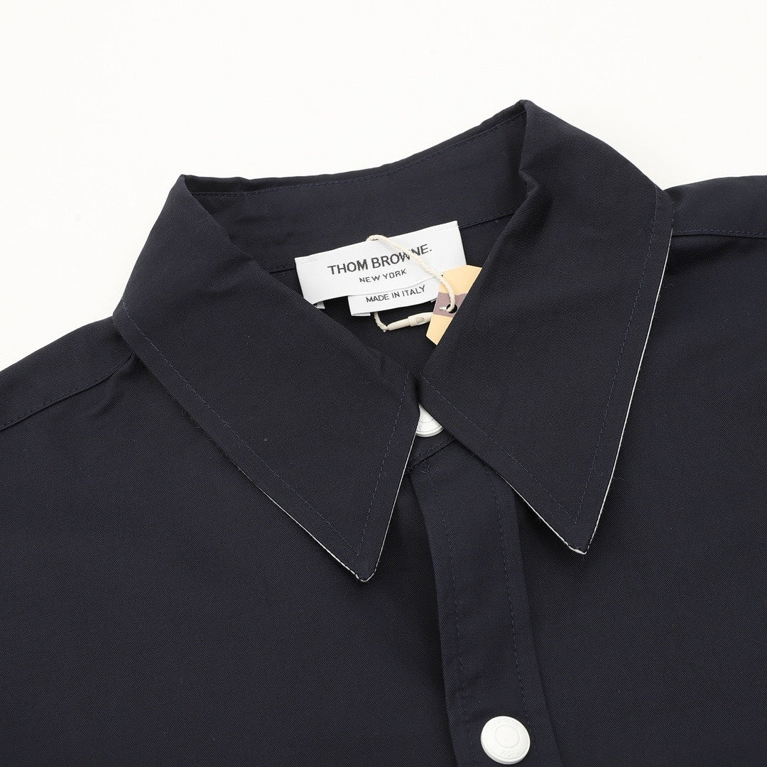 Thom Browne Pure Cotton Jacket Shirt