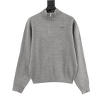 Miu Miu Half-Zip Knit Sweater