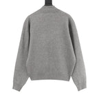 Miu Miu Half-Zip Knit Sweater