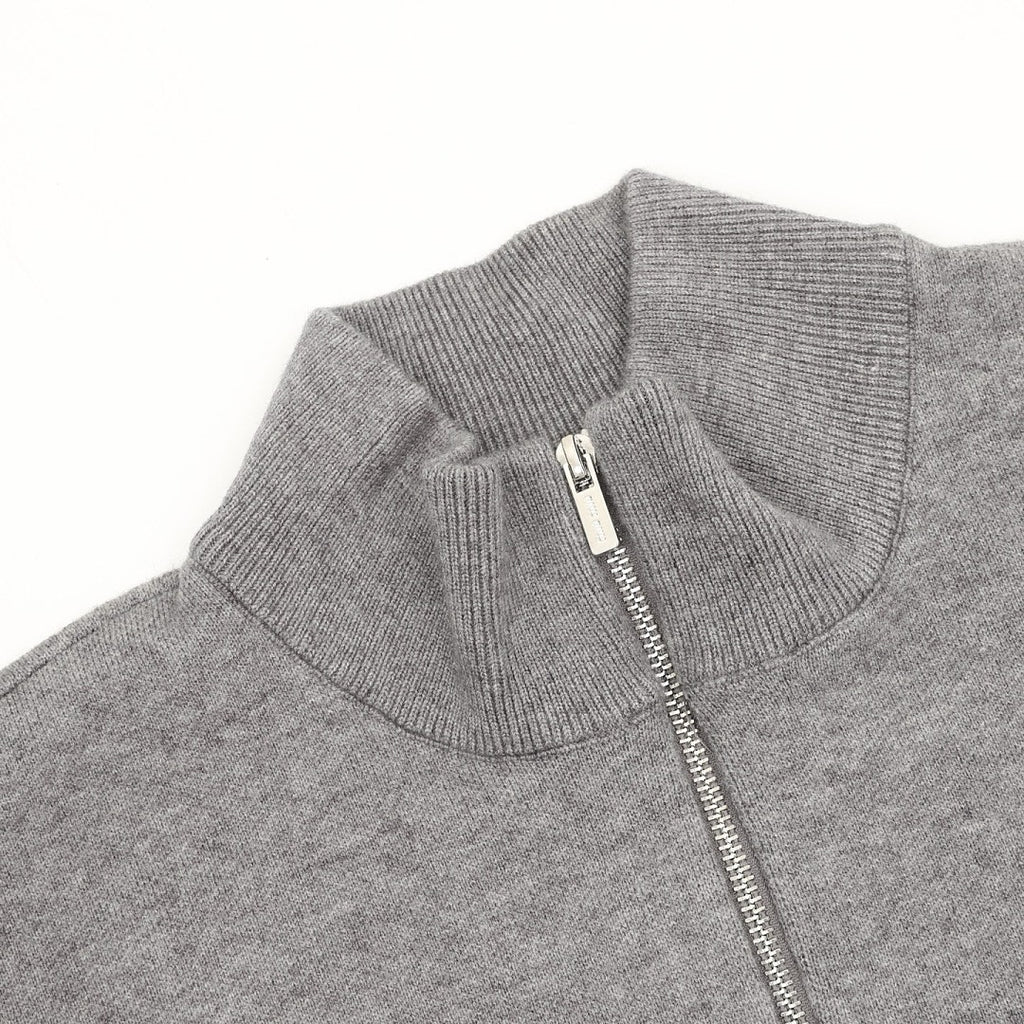 Miu Miu Half-Zip Knit Sweater