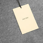 Miu Miu Half-Zip Knit Sweater