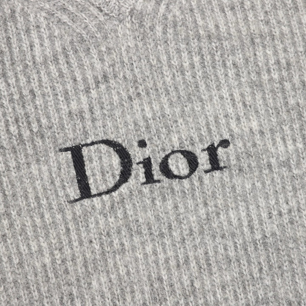 Dior Ribbed V-Neck Sweater