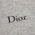 Dior Ribbed V-Neck Sweater