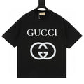 Gucci Classic Interlocking Double G Print Short-Sleeve Top