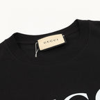 Gucci Classic Interlocking Double G Print Short-Sleeve Top