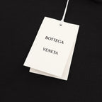 Bottega Veneta Solid-Color Half-Zip Long-Sleeve Top with Woven Chest Pocket