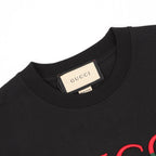 Gucci 3D Embroidered Web Short-Sleeve Top