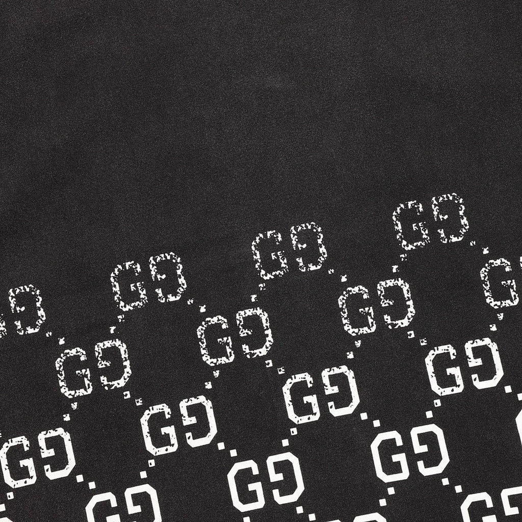 Gucci Double GG Print Gradient Short-Sleeve T-Shirt