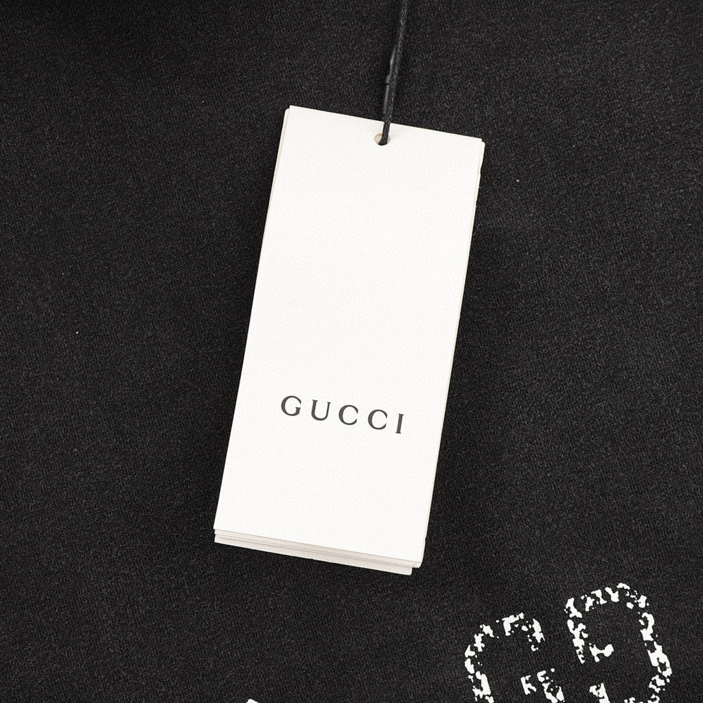Gucci Double GG Print Gradient Short-Sleeve T-Shirt