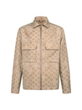 LOUIS VUITTON Monogram Grid Zip Jacket