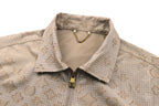 LOUIS VUITTON Monogram Grid Zip Jacket