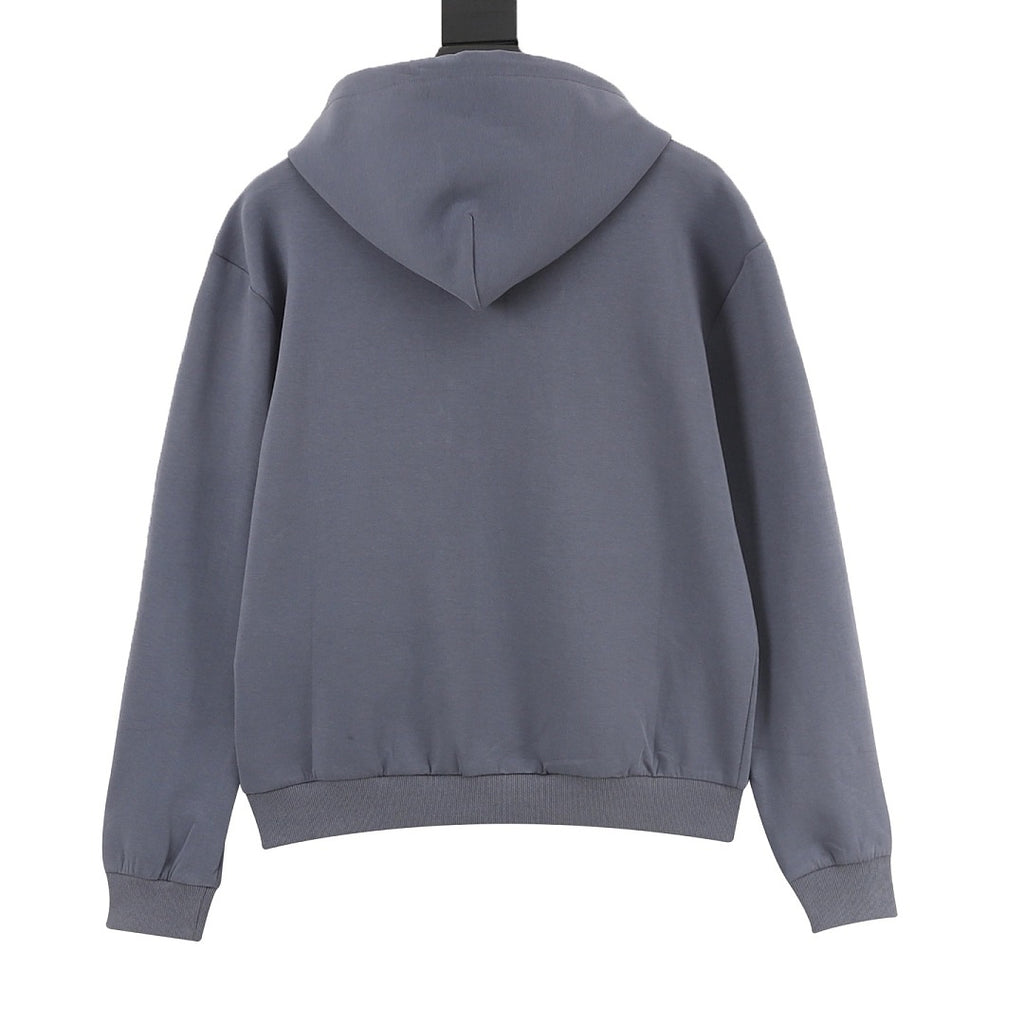 Louis Vuitton Zip-Up Hoodie Slate Blue
