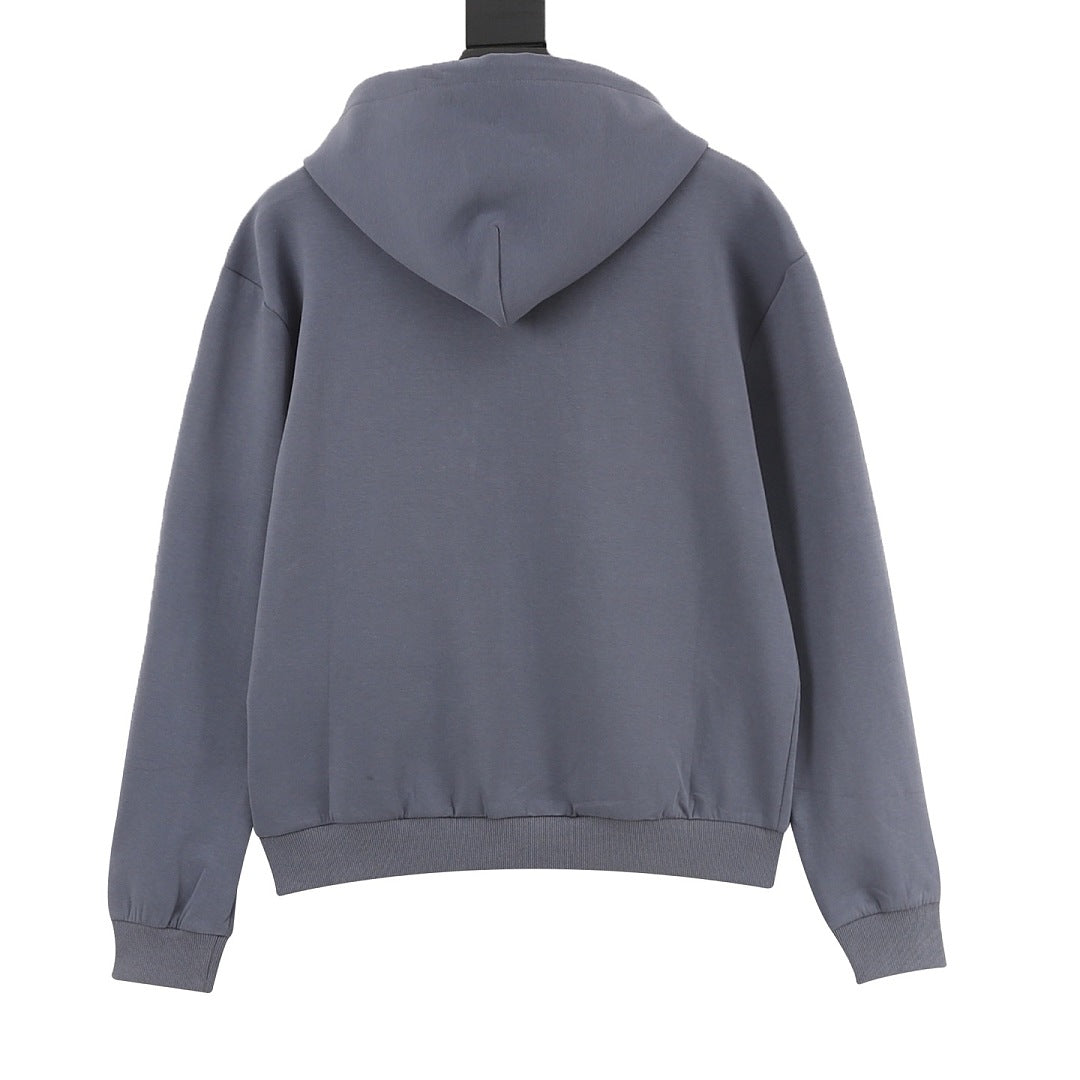 Louis Vuitton Zip-Up Hoodie Slate Blue