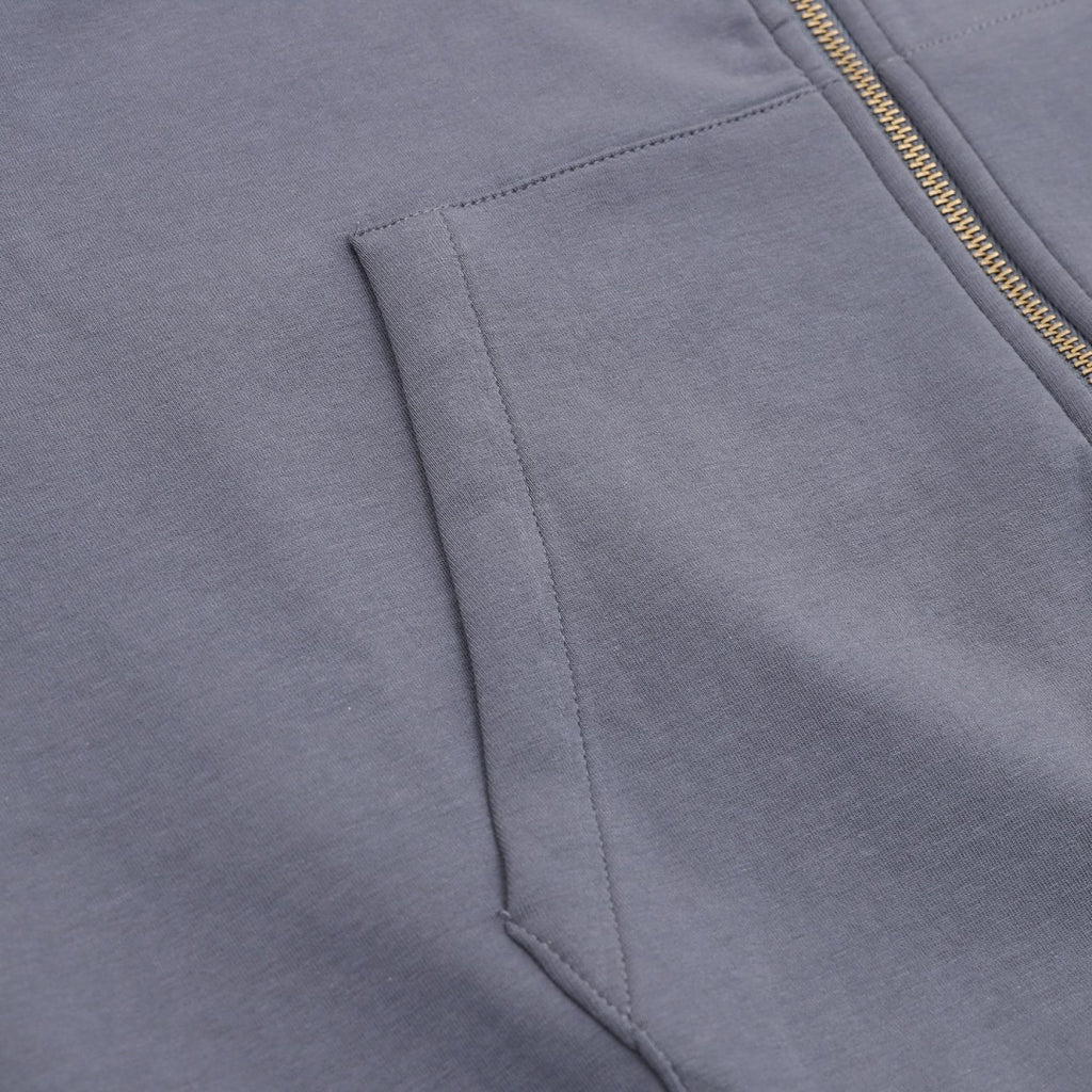 Louis Vuitton Zip-Up Hoodie Slate Blue