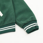 CELINE Triomphe C Logo Patchwork Embroidery Baseball Jacket