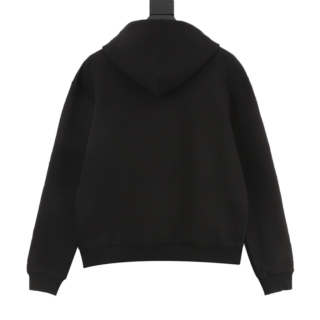 Louis Vuitton Zip-Up Hoodie Black