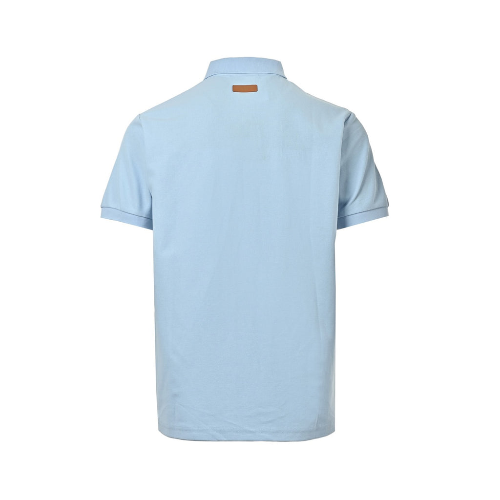 LOUIS VUITTON Colourblock Stripe Piqué Polo Shirt