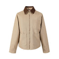 LOUIS VUITTON Contrast Collar Canvas Chore Jacket