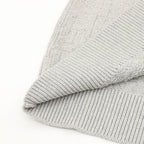 Dior CD Oblique Jacquard Crewneck Sweater — Light Grey