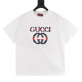 GUCCI 2026 New Arrival: Contrast-Color Heavyweight Embroidered T-Shirt