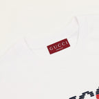 GUCCI 2026 New Arrival: Contrast-Color Heavyweight Embroidered T-Shirt