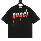 Gucci Lightning Logo Short-Sleeve T-Shirt