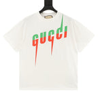 Gucci Lightning Logo Short-Sleeve T-Shirt