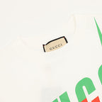 Gucci Lightning Logo Short-Sleeve T-Shirt