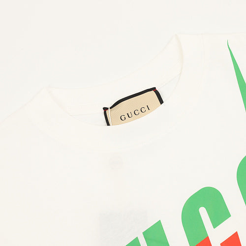 Gucci Lightning Logo Short-Sleeve T-Shirt