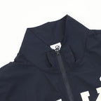 Nike Basketball Black Contrast-Lettering Track Jacket