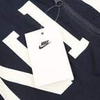 Nike Basketball Black Contrast-Lettering Track Jacket