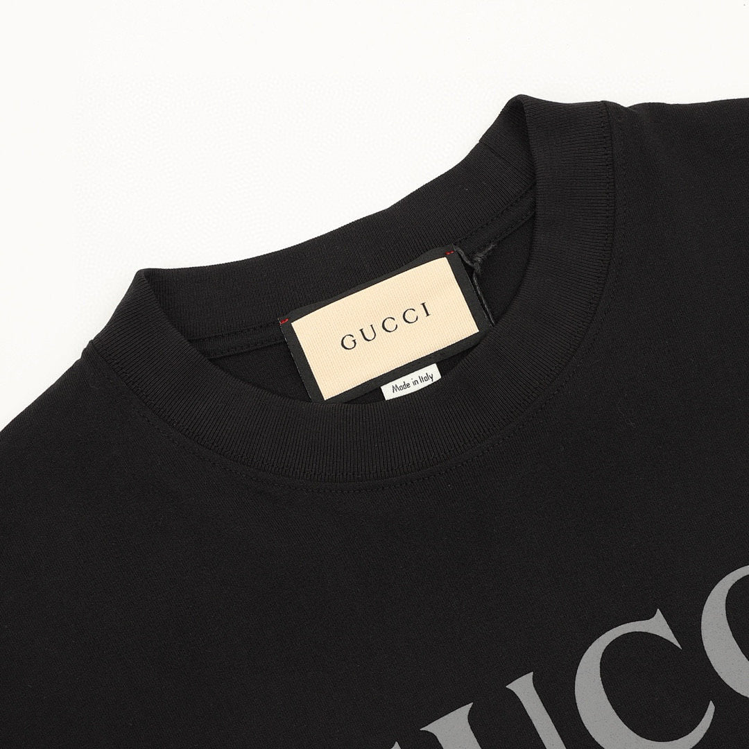 Gucci Summer-Style Belt-Print Short-Sleeve Top