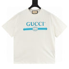 Gucci Summer-Style Belt-Print Short-Sleeve Top