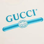 Gucci Summer-Style Belt-Print Short-Sleeve Top