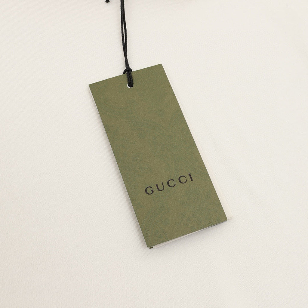 Gucci Summer-Style Belt-Print Short-Sleeve Top