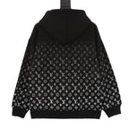 Louis Vuitton Black Gradient Monogram Hoodie