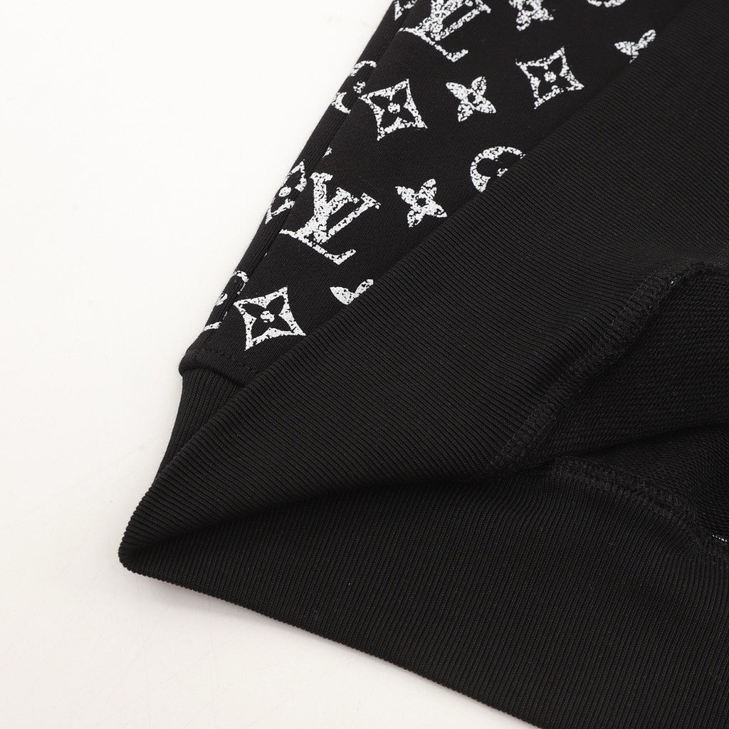 Louis Vuitton Black Gradient Monogram Hoodie